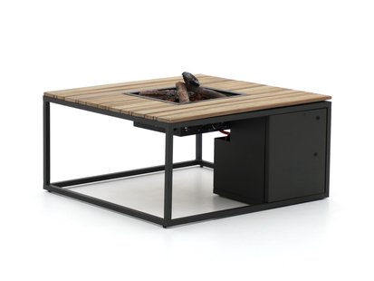 Douchecabine Lacus Murano 130 cm Helder Glas Met Klapdeur Aluminium Profiel Wit (2 Zijwanden)