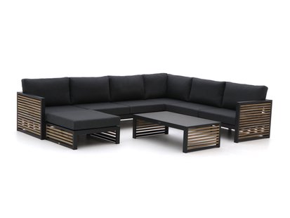 Douchecabine Sealskin Soho 120x80 cm Met Draaideur Rechts Hoekcabine 8 mm Helderglas Mat Zwart