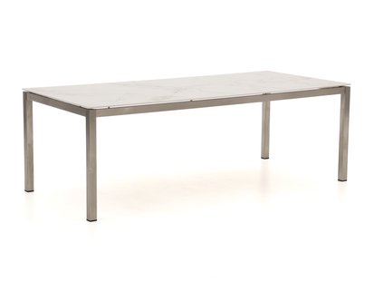 Clou Vale Fontein Zonder Kraangat Links Met Geïntegreerde Afvoer Zwart Mat Keramiek 45 cm