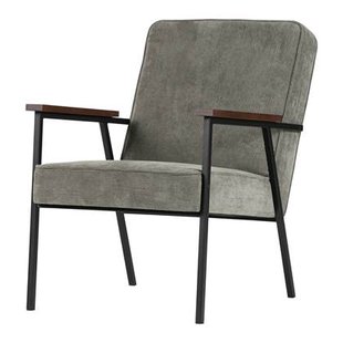 WOOOD Sally Fauteuil - Verweerd groen