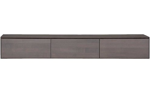 Goossens Excellent Tv Meubel Vic, 3 kleppen met kabeldoorvoer in bovenblad