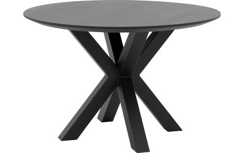 Goossens Eettafel Stef, Rond 120 x 120 cm
