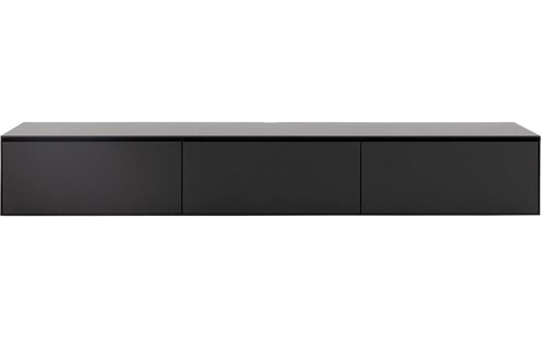 Goossens Excellent Tv Meubel Vic, 3 kleppen met kabeldoorvoer in bovenblad