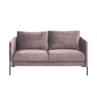 Nino-Liz barkruk zwart met nougatbruin zitkussen - zwart onderstel - 75 cm