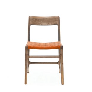 Arp side table houten bijzettafel whitewash - met linoleum tafelblad olive - Ø 45 cm