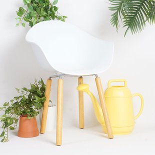 Hvils glazen vaas wit - 21 x 29 cm