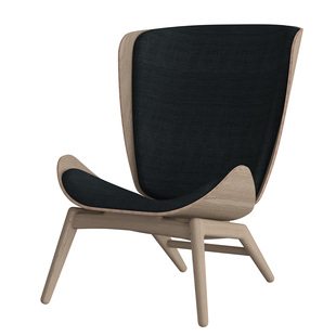 Nout-Isa bureaustoel bruin - zwart onderstel