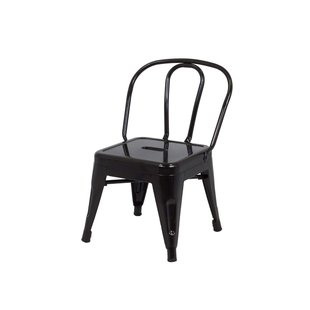 Livermore eikenhouten barkruk whitewash met bruin kunstleer zitkussen - 68 cm