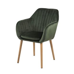 Jente ronde houten bijzettafel donkerbruin met travertine tafelblad- Ø 50 cm Jente ronde houten bijzettafel donkerbruin met travertine tafelblad- Ø 50 cm