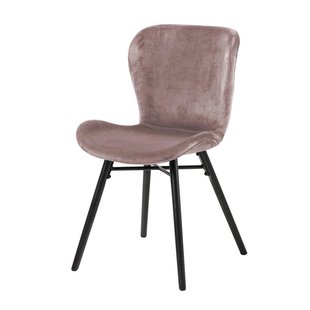 Nino-Liv barkruk zwart met warm oker zitkussen - zwart onderstel - 65 cm