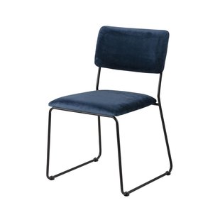 Nino-Liv barkruk wit met warm oker zitkussen - wit onderstel - 75 cm