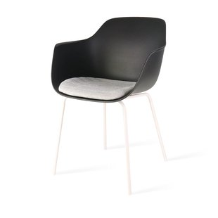 Jolien barkruk 65 cm taupe mixed  - naturel onderstel