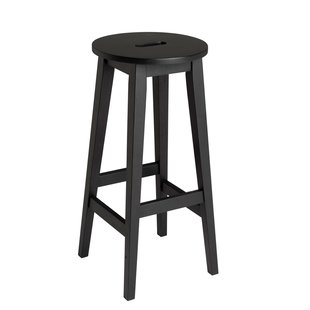 Nino-Isa barkruk bruin - beige onderstel - 65 cm