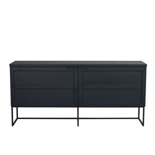 Nora-Puk eetkamerstoel wit - beige onderstel