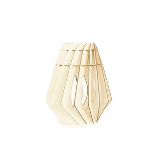 Nena-Mae eetkamerstoel grijs blend - zwart houten onderstel