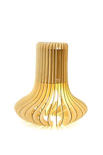 Marise metalen oplaadbare tafellamp bruin