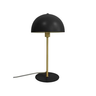 Noor-Fé draaibare eetkamerstoel taupe melange - walnoot houten onderstel