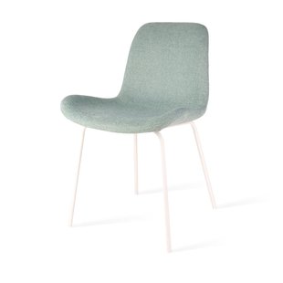 Niva-Eef draaibare tulp barkruk beige gemêleerd - verstelbaar - mat zwart onderstel