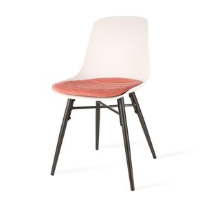 Niva-Mia draaibare tulp barkruk beige - verstelbaar - beige onderstel