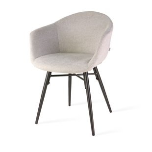 Niva-Isa draaibare tulp barkruk beige gemêleerd - verstelbaar - beige onderstel