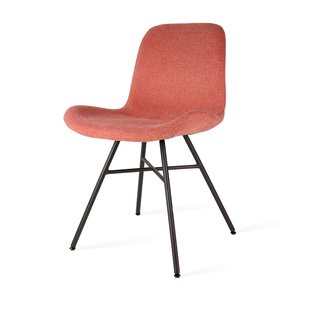 Niva-Mae draaibare tulp eetkamerstoel beige - mat zwart onderstel