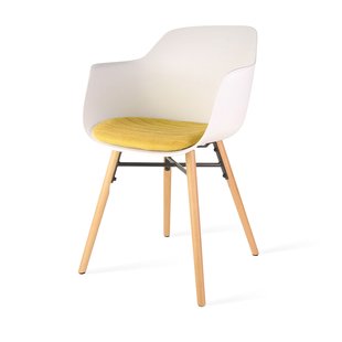 Niva-Mia draaibare tulp eetkamerstoel beige - beige onderstel
