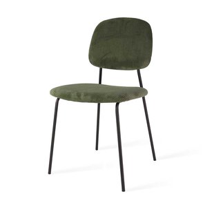 Niva-Fé draaibare tulp eetkamerstoel taupe melange - beige onderstel