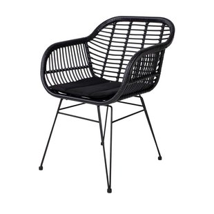 Dana houten eettafel met keramiek blad donkerbruin - Ø140 x 75 cm