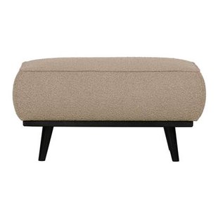 BePureHome Statement Hocker - Bouclé - Beige BePureHome Statement Hocker - Bouclé - Beige