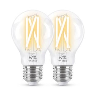 WiZ LED Tunable White filament standaard lamp helder dimbaar (2-pack)… WiZ LED Tunable White filament standaard lamp helder dimbaar (2-pack)…