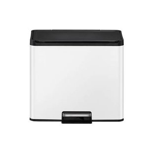 EKO Essential Recycler Pedaalemmer 29 Liter (20+9L) - Wit