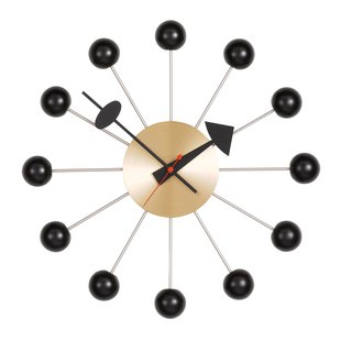 Ball Clock - Zwart
