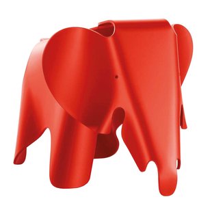 Eames Elephant - Poppy Rood Eames Elephant - Poppy Rood