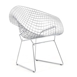 Bertoia Diamond - Chroom
