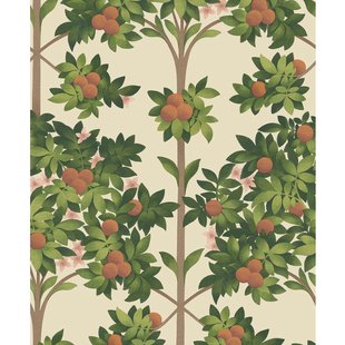 Orange Blossom Behang