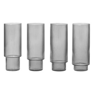 Ripple Longdrinkglazen, set van 4