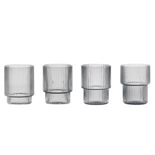 Ripple Small Glas - set van 4