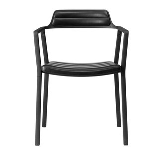 Vipp 451 Stoel Zwart Leder