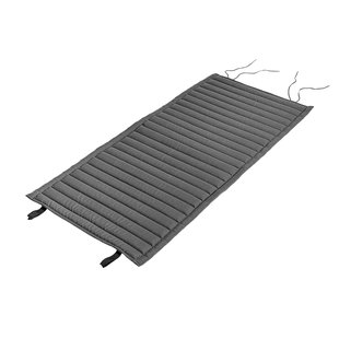 HAY Palissade Kussen Gewatteerd Loungestoel Laag Antraciet HAY Palissade Kussen Gewatteerd Loungestoel Laag Antraciet
