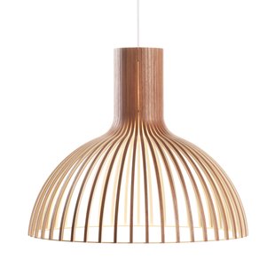 Victo 4250 Hanglamp Walnoot