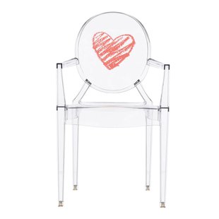 Lou Lou Ghost Special Edition Kinderstoel - Hart