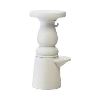 New Antiques Low Kruk - Lichtgrijs