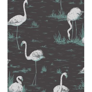 Flamingos Behang