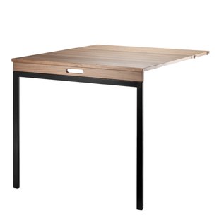 Klaptafel - Walnoot / Zwart