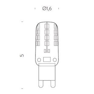 NEMO G9 LED Kit - 2700K Dimbaar