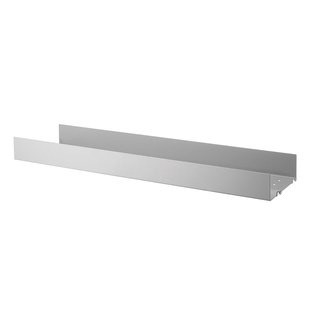String Metal Shelf High Edge - Grijs - 78 x 20 cm. String Metal Shelf High Edge - Grijs - 78 x 20 cm.