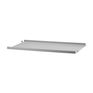 String Metal Shelf Low Edge 58 x 20 - Grijs String Metal Shelf Low Edge 58 x 20 - Grijs