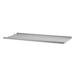 String Metal Shelf Low Edge 78 x 20 cm. - Grijs