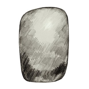 Scribble Vloerkleed Grijs