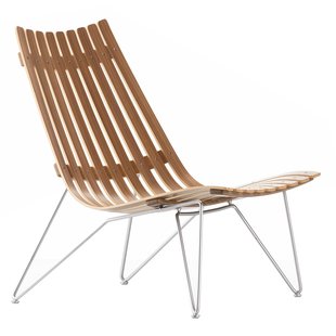 Scandia Nett Loungestoel - Eiken